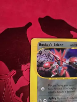 LP+ 2003 Rocket's Scizor #4 Best Of Game WOTC Promo Pokemon Card - Image 4