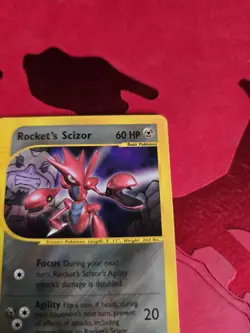 LP+ 2003 Rocket's Scizor #4 Best Of Game WOTC Promo Pokemon Card - Image 5