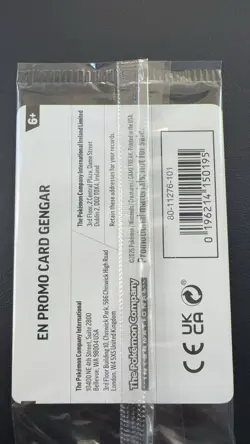 Pokemon TCG GameStop Promo Gengar Stage 2 130 HP Mind Jack Card 050/088 - Image 2