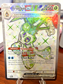 Pokemon Card - Frolass ex 217/182 - Paradox Rift Holo Ultra Rare LP - Image 1