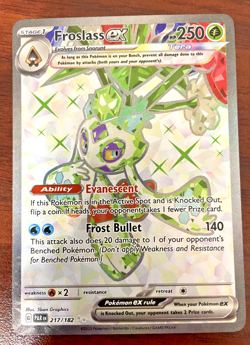 Pokemon Card - Frolass ex 217/182 - Paradox Rift Holo Ultra Rare LP - Image 2