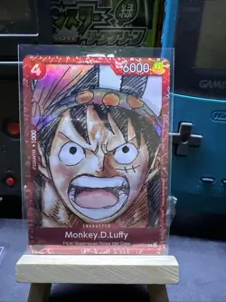 Monkey.D.Luffy P-022 One Piece Premium Card Collection Film RED Edition NM - Image 1