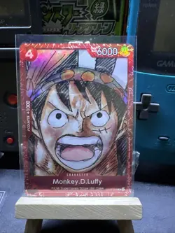 Monkey.D.Luffy P-022 One Piece Premium Card Collection Film RED Edition NM - Image 2