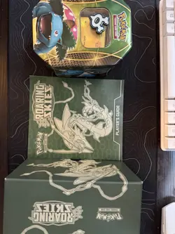 Pokemon TCG Card Lot - Roaring Skies, Primal Clash, Venusaur, Chinchou, Tin - Image 1