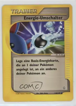 Energy Switch German Pokemon e-Card Series Aquapolis #120 2003 - Image 1