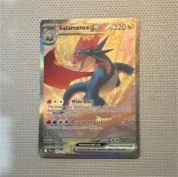 Pokemon TCG Salamence EX 127/149 Ultra Rare Holo Dragon Stage 2 320 HP Card - Image 1