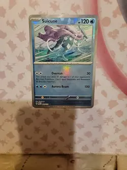 Pokemon TCG Suicune Master Ball Pattern Prismatic Evolutions Holo Card 024/131 - Image 3