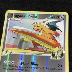 Pokemon 2009 Dragonite FB LV. 50 Supreme Victors Reverse Holo Card 56/147 - Image 3