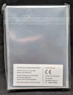 65x Ultra Necrozma Sleeves - Pokemon Trading Card Game - Sealed - Image 2