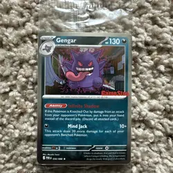 Pokemon TCG Gengar GameStop Promo Card 130 HP 050/088 English GREAT CENTERING - Image 1