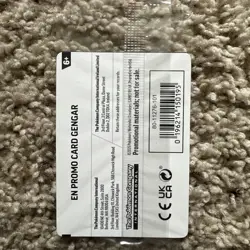 Pokemon TCG Gengar GameStop Promo Card 130 HP 050/088 English GREAT CENTERING - Image 2