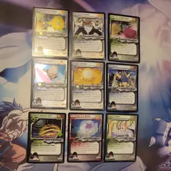 DBZ CCG Score Gohan Season Complete Promo Set of 9 Cards! - Image 1