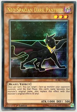 BLRR-EN052 Neo-Spacian Dark Panther - Ultra Rare 1st Edition Near Mint YuGiOh - Image 1