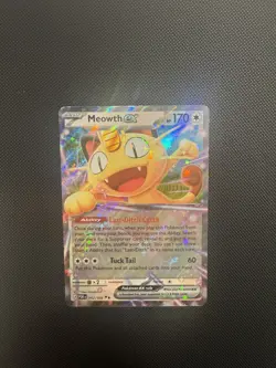 Meowth ex - 062/088 - Ultra Rare - Perfect Order - NM/M - Pokemon Card - Image 1