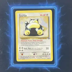 ⭐ Snorlax 27/64 ⭐ Original Non Holo Rare Jungle Set Pokemon Card WOTC TCG 1999 - Image 1