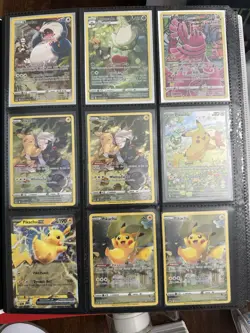 Pokemon Group Lot , Full Art, Rares, Etc. - Pikachu Snorlax Group Card Lot - Image 1