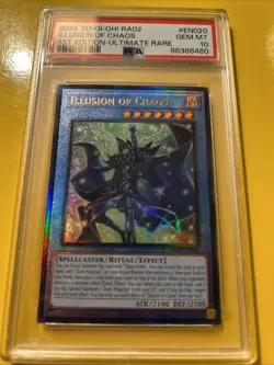 YuGiOh ILLUSION OF CHAOS #RA02-EN020🔥PSA 10 GEM🔥1st EDITION-2024 ULTIMATE RARE - Image 2
