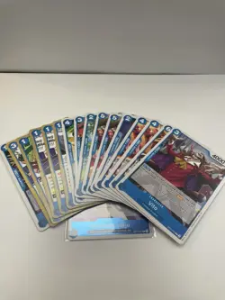 One Piece CCG English Bulk Lot 80+ Cards Including 6 Foils All Colors All NM - Image 5