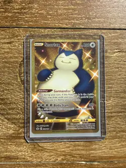Snorlax Gold Secret Rare 224/198 Chilling Reign Pokemon Card NM/M – Ultra Rare - Image 1