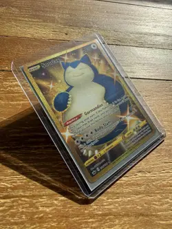 Snorlax Gold Secret Rare 224/198 Chilling Reign Pokemon Card NM/M – Ultra Rare - Image 2