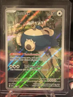 Snorlax 051 IR Sv: Scarlet & Violet Promo Cards full art 151 promo - Image 1