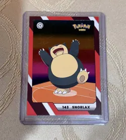2025 Pokemon Kanto Full House - Rainbow Holo Foil - Laughing Snorlax #143 Card - Image 1