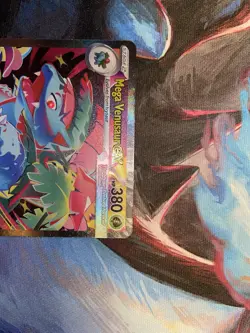 Pokemon TCG Mega Venusaur EX Card 177/132 English, Near Mint Condition - Image 3