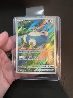 Snorlax 051 Sv: Scarlet & Violet Promo Cards Holo NM - Image 1