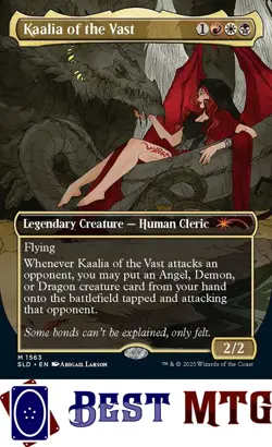 Magic The Gathering MTG Kaalia of the Vast 1563 Foil NM Secret Lair Drop - Image 1