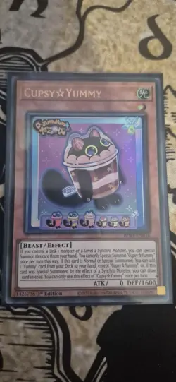 Yu-Gi-Oh TCG Cupsy Yummy JUSH-EN016 - Image 1