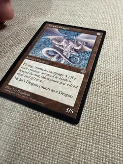 MTG Magic the Gathering Teeka's Dragon (320/351) Mirage LP - Image 3