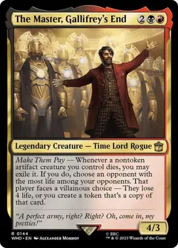 MTG - The Master, Gallifrey's End - Doctor Who - Magic the Gathering - Image 1