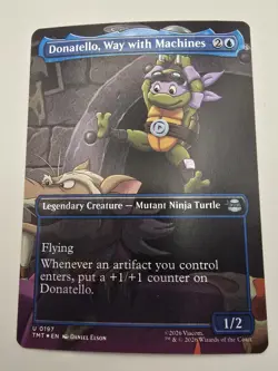 Donatello, Way with Machines (Borderless) Teenage Mutant Ninja Turtles Foil - Image 1