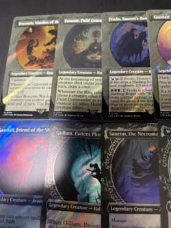 Lot of 30 MTG LTR Showcase Surge Foil Complete Set Lord of the Rings - Image 2