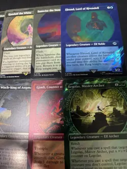 Lot of 30 MTG LTR Showcase Surge Foil Complete Set Lord of the Rings - Image 3