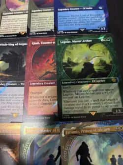 Lot of 30 MTG LTR Showcase Surge Foil Complete Set Lord of the Rings - Image 4