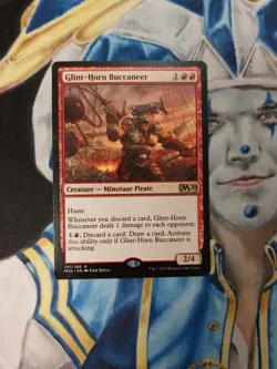Glint-Horn Buccaneer MTG Core Set 2020 Rare Red Creature Slightly Played x1 - Image 2