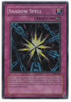 Yugioh Shadow Spell SKE-041 Super Rare Unl Ed LP - Image 1