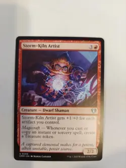 Storm-Kiln Artist Commander Masters Regular - Image 1