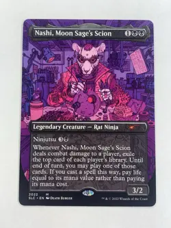 Nashi, Moon Sage's Scion - Extended Art SLD NM MTG - Image 1