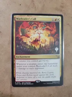 MTG - 1x Warleader's Call - Murders at Karlov Manor - Rare - Regular - Image 1