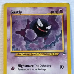 Pokemon TCG Gastly 65/105 Neo Destiny Set - Common LP - Image 2