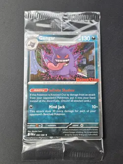 Pokemon GameStop Stamped Exclusive Gengar Promo Sealed 050/088 - Image 1
