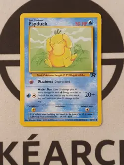 Pokemon Karte Enton 65/82 Team Rocket Set Pokemon 1999 Vintage TCG Psyduck - Image 1