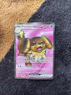 Pokemon TCG Dachsbun EX 160/142 Stellar Crown Ultra Rare - Image 1
