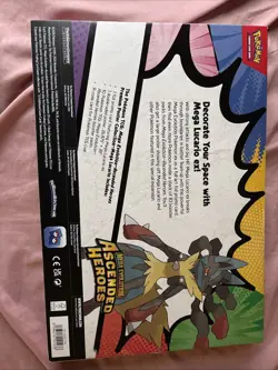 Pokemon TCG Mega Lucario Premium Poster Collection Ascended Heroes - Image 2