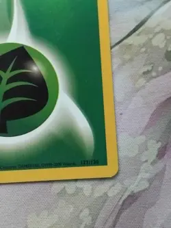 Pokemon TCG Grass Energy Base Set 2 127/130 Regular LP. - Image 5
