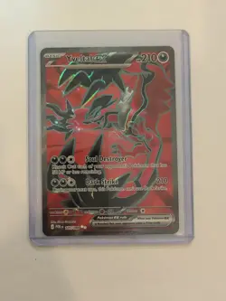 Yveltal ex 105/088 Full Art Ultra Rare Pokemon TCG: Perfect Order NM / Mint - Image 1