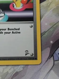 Pokemon TCG Switch Base Set 2 123/130 Regular LP #2 - Image 5