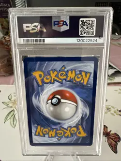 2023 Pokemon Mew En Hitmonchan Reverse Holo #107 PSA 9 - Image 2